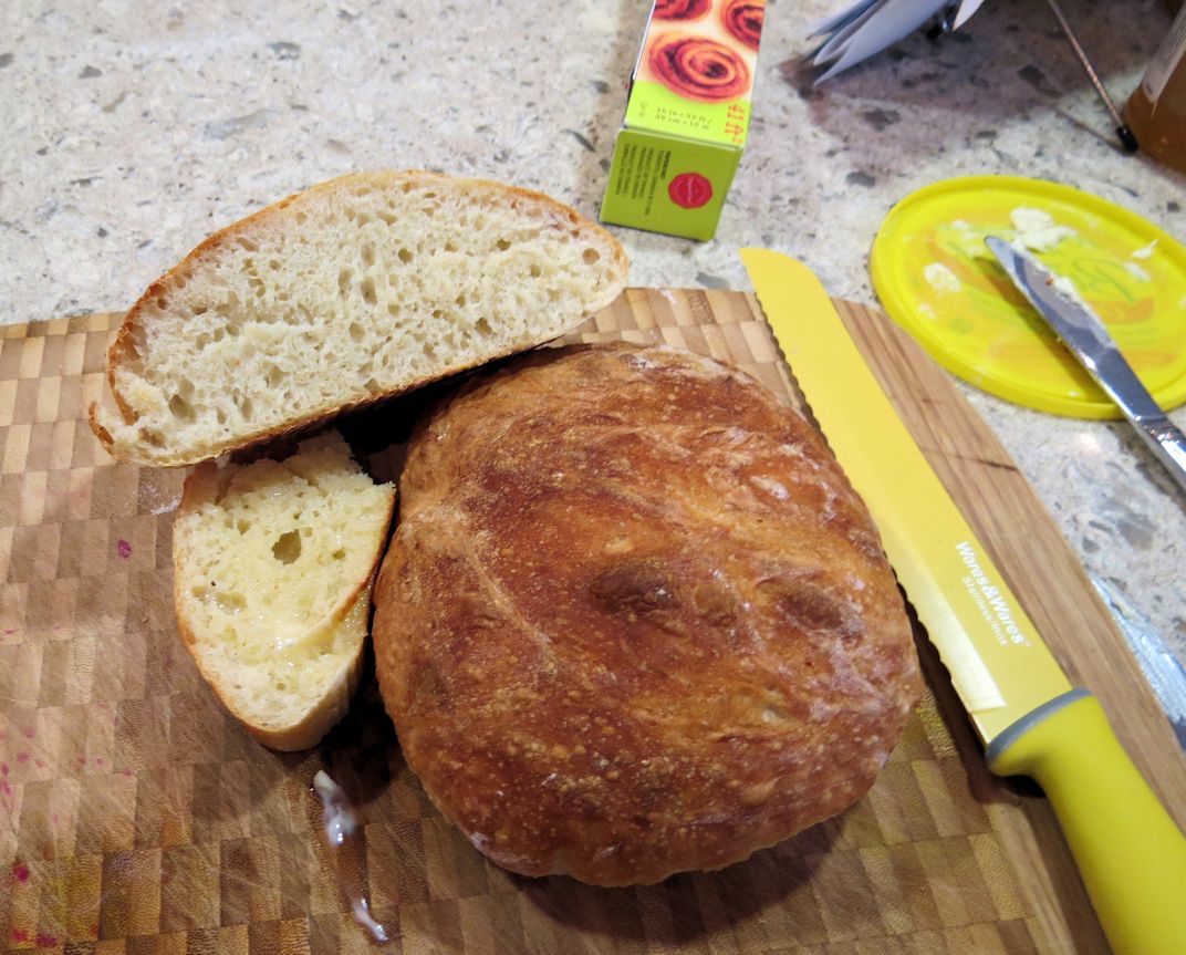 Recent bread loaf