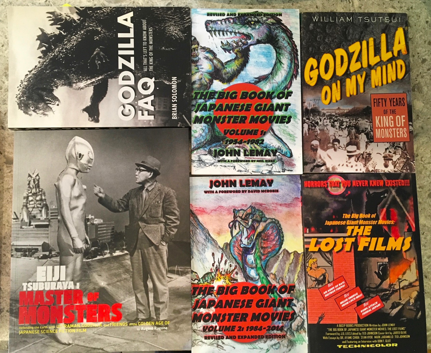 Godzilla books again
