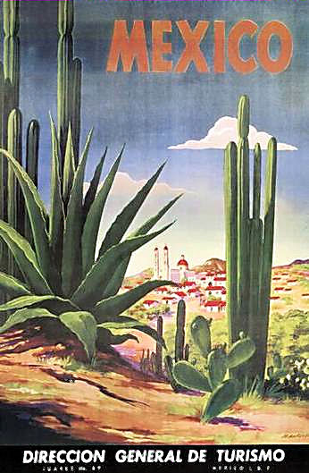 Mexican travel poster